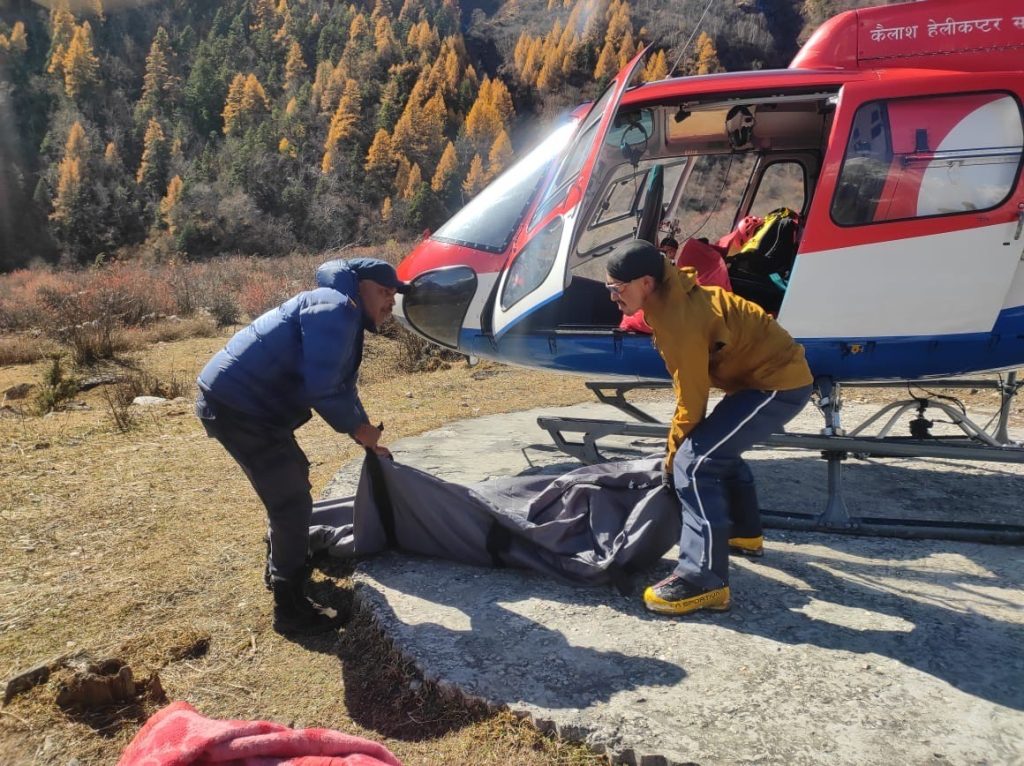 पाङबारी हिमालमा बेपत्ता दुई इटालीयन आरोहीको शव फेला