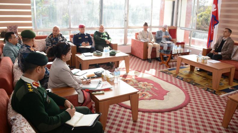 सुरक्षा व्यवस्था चुस्त बनाउन गृहमन्त्रीको निर्देशन