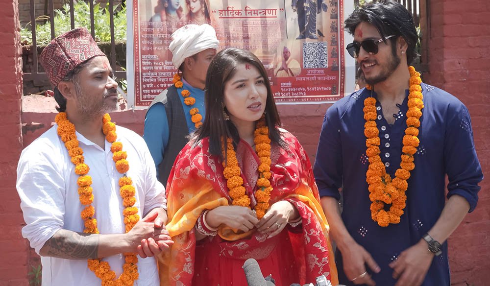 चलचित्र ‘महाराजधिराज’को छायाङ्कन सुरु, ७० दिनको सेड्युल तय