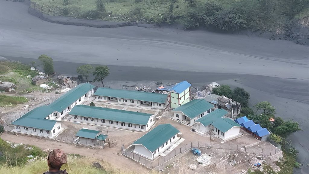 बूढीगण्डकीमा बाढीले मच्चायो वितण्डा, उद्धारका लागि हेलिकप्टर परिचालन