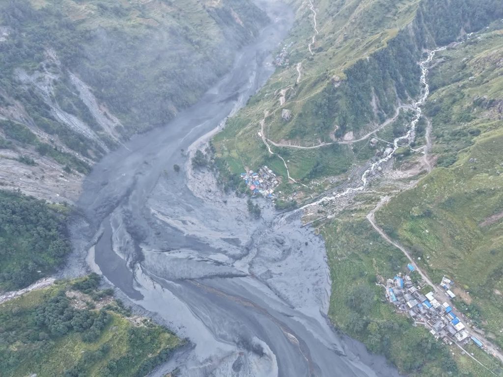 बूढीगण्डकी बाढीमा पाँच जना सम्पर्कविहीन, ४७ जनाको उद्धार